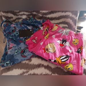 Womens PJ bottoms looney toons sold